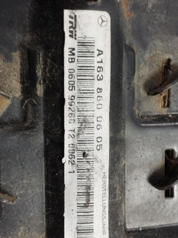 MERCEDES A1638600605 Airbag de puerta delantera izquierda comprar Tarragona
