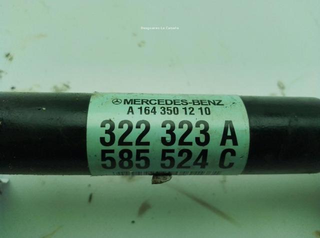 A1643501210 MERCEDES Semieje trasero izquierdo  en stock Huelva
