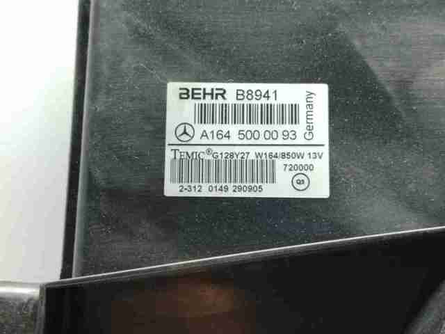 A1645000093 Ventilador de radiador  en stock Sabadell