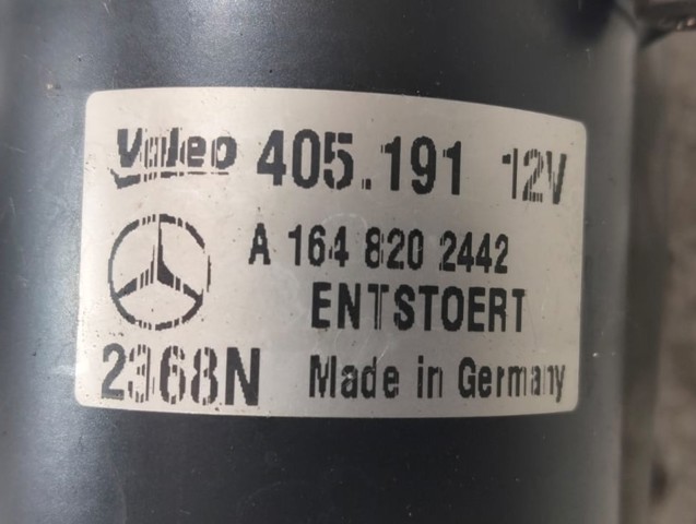 MERCEDES A1648202442 Motor del limpiaparabrisas  comprar en Albacete