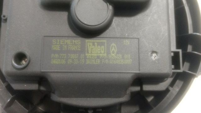 MERCEDES A1648350007 Motor del ventilador del calefactor  comprar en Murcia
