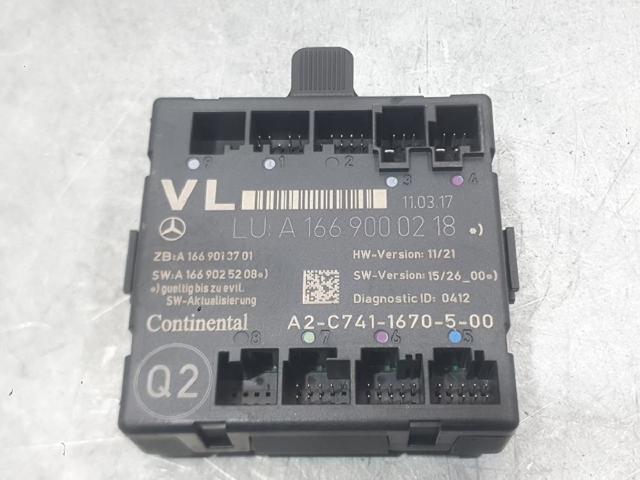 A1669000218 Unidad de confort de la puerta delantera  en stock Castellón