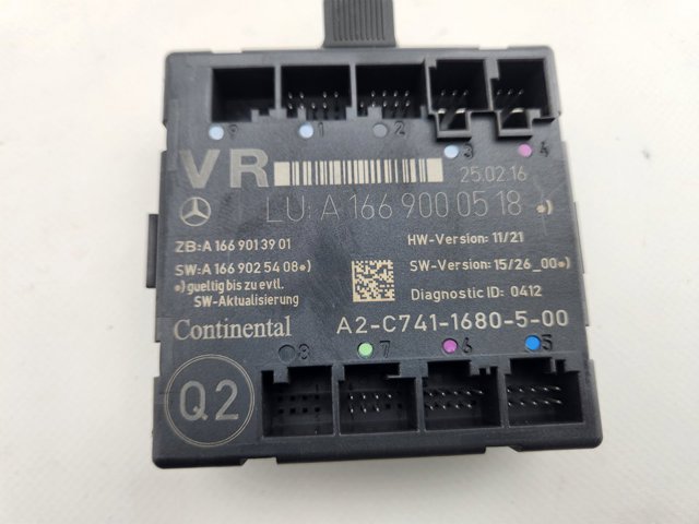 MERCEDES A1669000518 Unidad de confort de la puerta delantera comprar Pamplona
