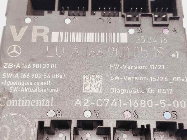 A1669000518 Unidad de confort de la puerta delantera  comprar en Pontevedra