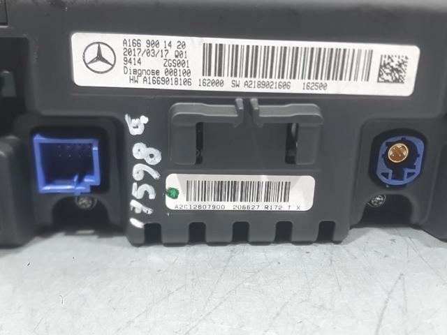 A1669001420 MERCEDES Pantalla multifunción  disponible Alicante
