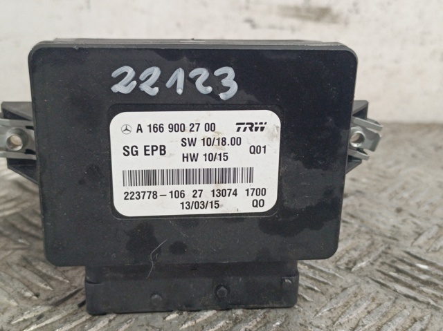 A1669002700 Módulo del freno de estacionamiento electromecánico  comprar en Zaragoza