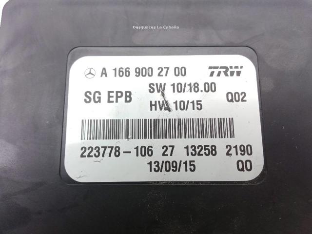 A1669002700 MERCEDES Módulo del freno de estacionamiento electromecánico  en stock Córdoba
