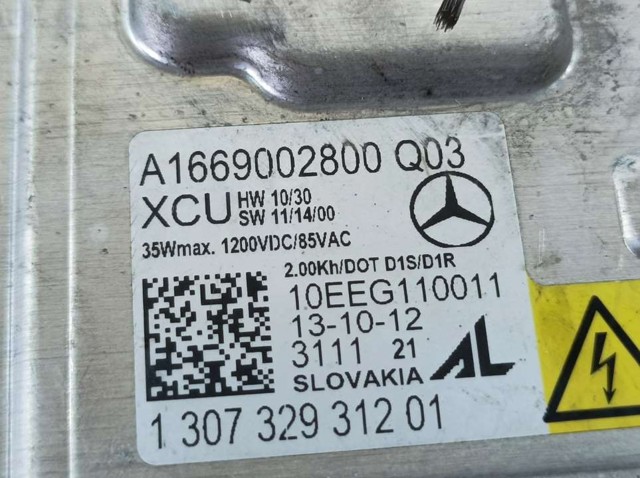 A1669002800 Unidad de control de xenón  comprar en Pontevedra