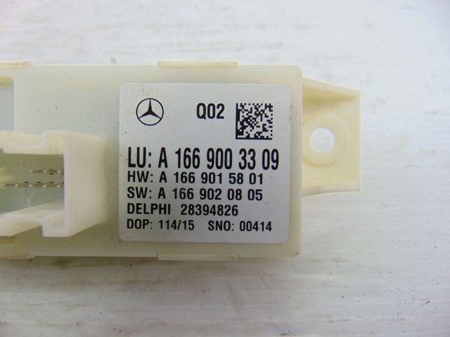 A1669003309 MERCEDES Módulo de control de luces de faros (ECU) comprar Bilbao