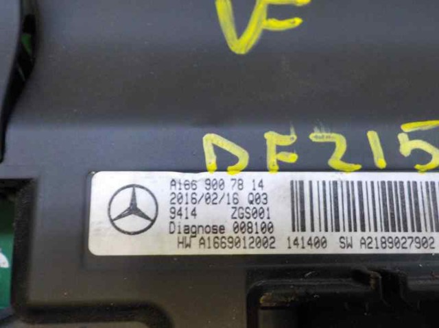 A1669007814 MERCEDES Pantalla multifunción  comprar en Oviedo