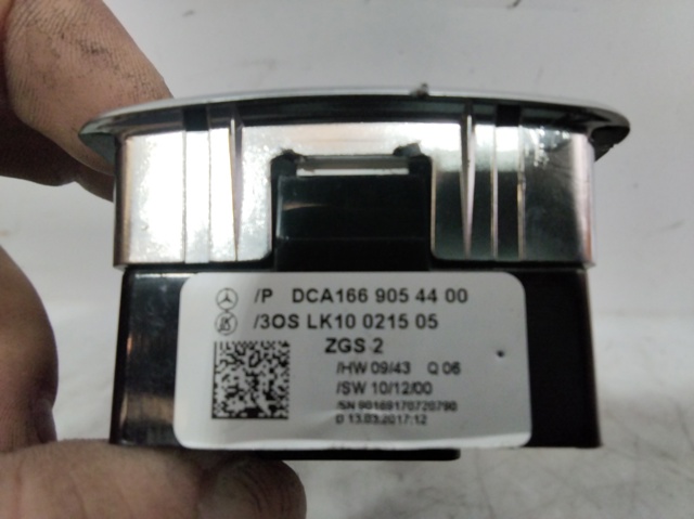 A1669054400 MERCEDES Unidad de control de elevalunas delantera izquierda  comprar en Oviedo