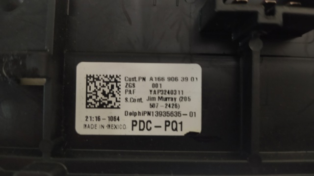 A1669063901 Mercedes