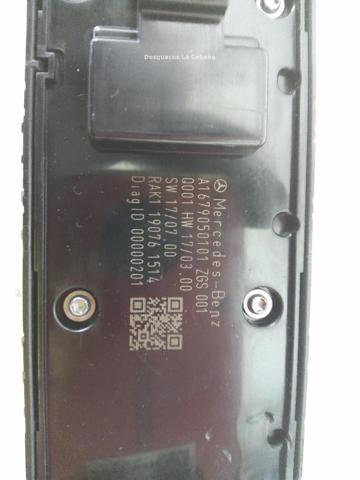 A1679050101 MERCEDES Interruptor de elevalunas delantera izquierda comprar Alcalá