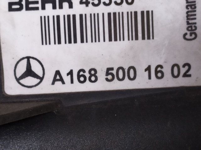 A1685001602 MERCEDES Radiador de refrigeración del motor  disponible Alicante