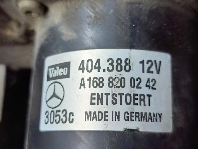 A1688200242 MERCEDES Motor del limpiaparabrisas  disponible Vigo