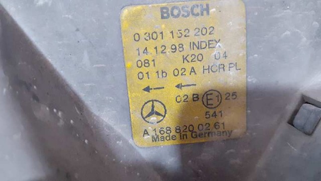 MERCEDES A1688200261 Faro derecho  comprar en Albacete