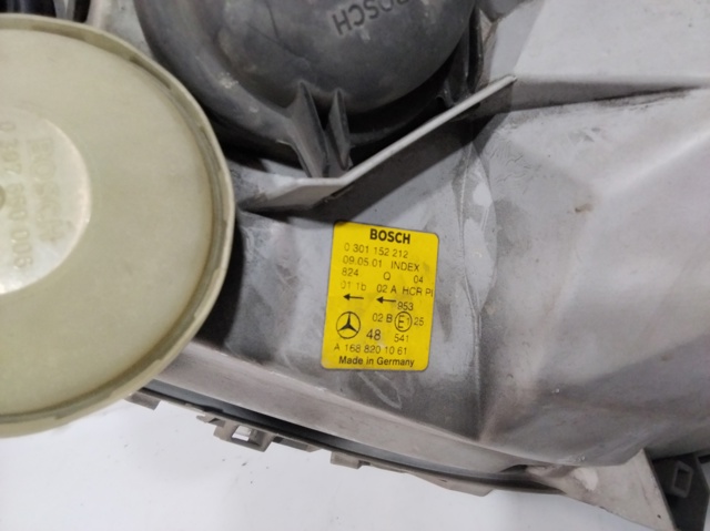 MERCEDES A1688201061 Faro derecho  en stock Salamanca