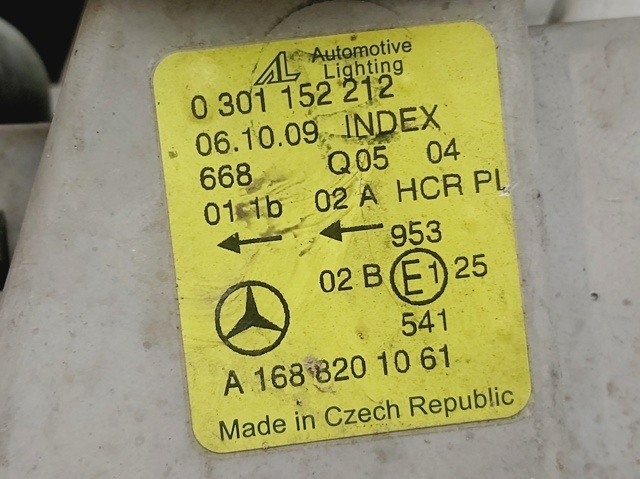 A1688201061 MERCEDES Faro derecho  comprar en Lleida