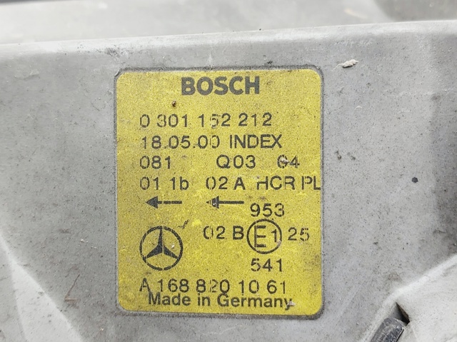 MERCEDES A1688201061 Faro derecho  comprar en Ponferrada