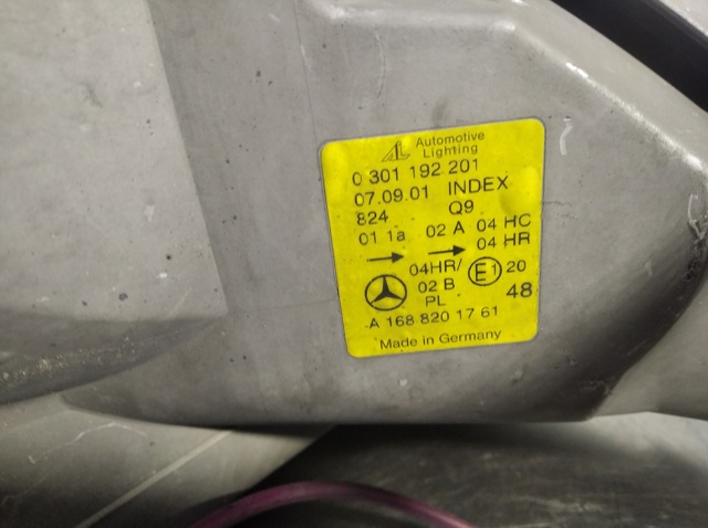 A1688201761 MERCEDES Faro izquierdo  comprar en Lleida