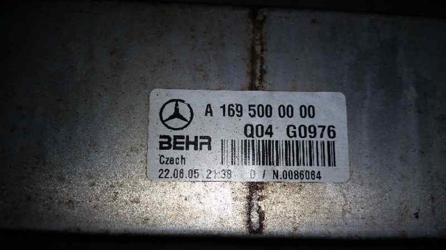 MERCEDES A1695000000 Intercooler  comprar en Ponferrada