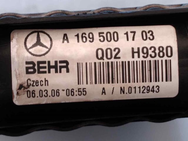 MERCEDES A1695001703 Radiador de refrigeración del motor  disponible Lugo