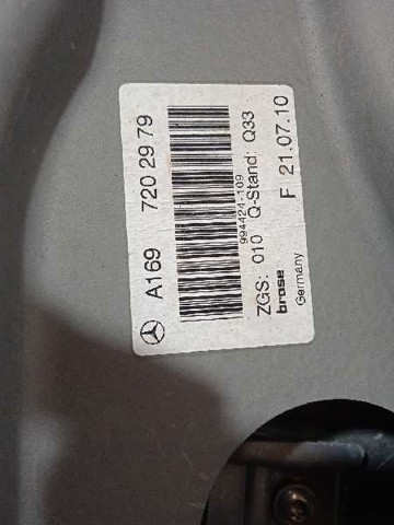 MERCEDES A1697202979 Mecanismo de elevalunas delantero izquierdo comprar Tarragona