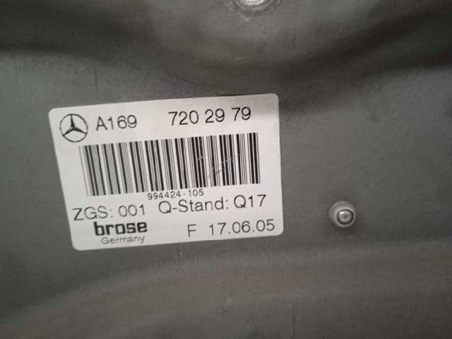 MERCEDES A1697202979 Mecanismo de elevalunas delantero izquierdo comprar Pamplona