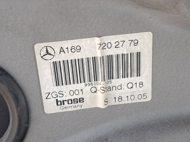 A1697203179 MERCEDES Mecanismo de elevalunas de la puerta delantera izquierda  disponible Vigo