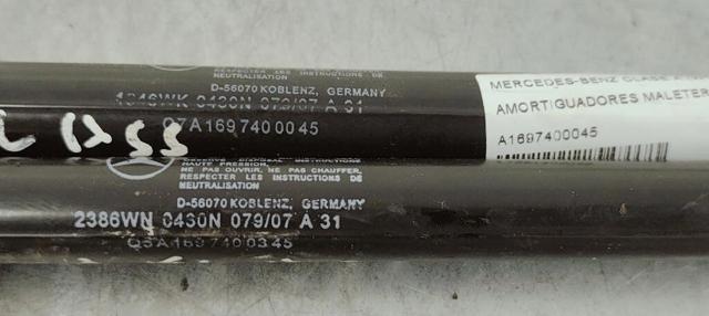 MERCEDES A1697400045 Amortiguador maletero comprar Pamplona