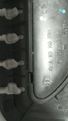MERCEDES A1697600961 Manija interior izquierda delantera/trasera de puerta  en stock Valencia
