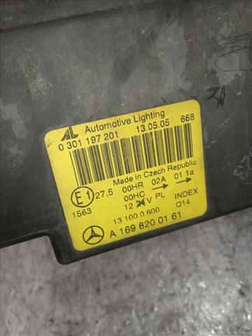 A1698200161 MERCEDES Faro izquierdo  en stock Huelva