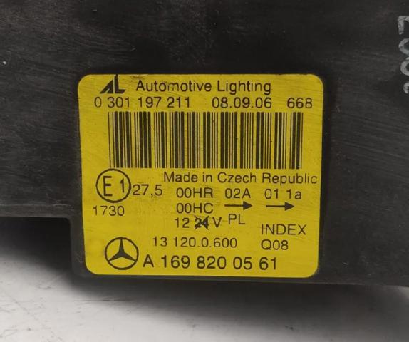 A1698200561 MERCEDES Faro izquierdo  en stock Gandía