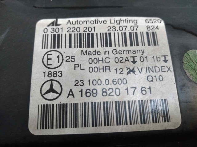 A1698201761 MERCEDES Faro izquierdo comprar Alcalá