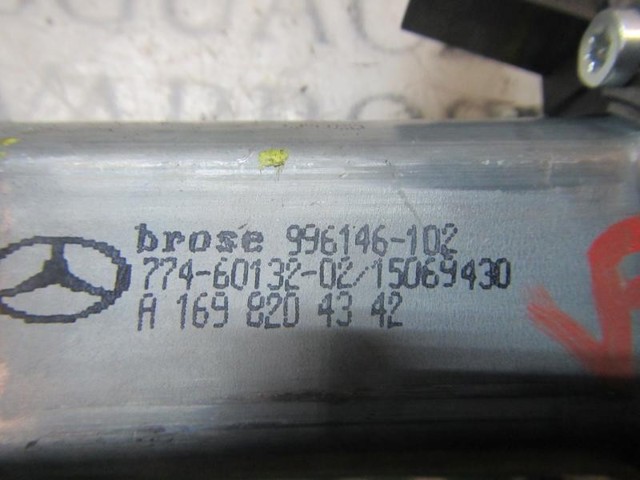 MERCEDES A1698204442 Mecanismo de elevalunas delantero derecha comprar Pamplona