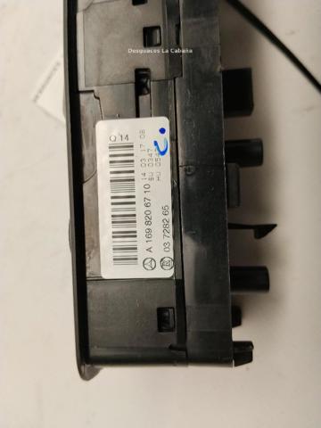 MERCEDES A1698206710 Interruptor de elevalunas delantera izquierda  en stock Valencia