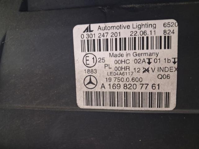 MERCEDES A1698207761 Faro izquierdo  comprar en Murcia