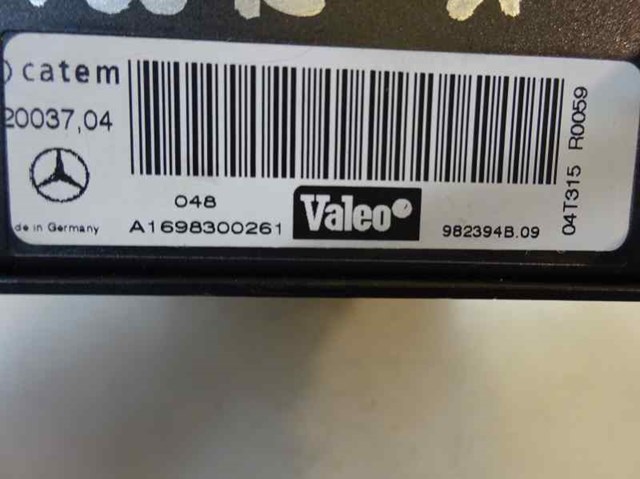 A1698300261 MERCEDES Calentador eléctrico de aire para el sistema de calefacción del habitáculo  en stock Córdoba