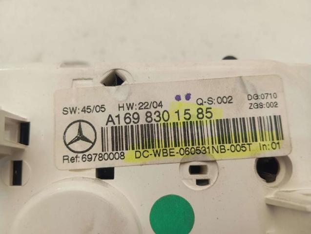A1698301585 MERCEDES Unidad de control aire acondicionado  en stock Córdoba