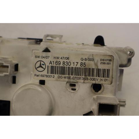MERCEDES A1698301785 Unidad de control aire acondicionado  en stock Valencia