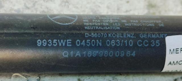 A1699800964 MERCEDES Amortiguador maletero  en stock Córdoba