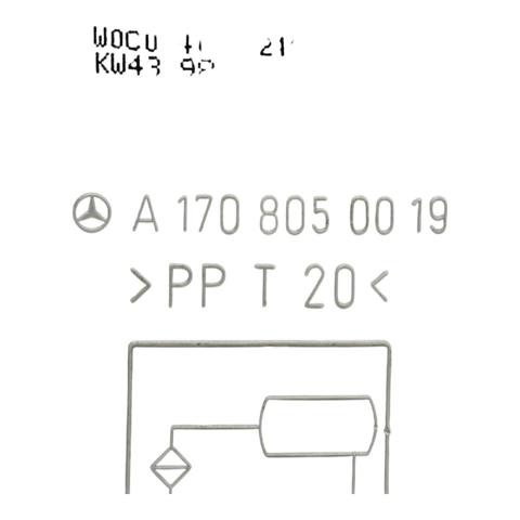 A1708050019 Mercedes