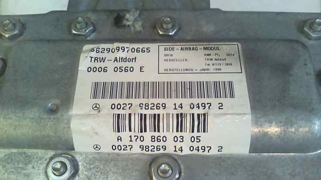 MERCEDES A1708600305 Airbag de puerta delantera izquierda comprar Tarragona
