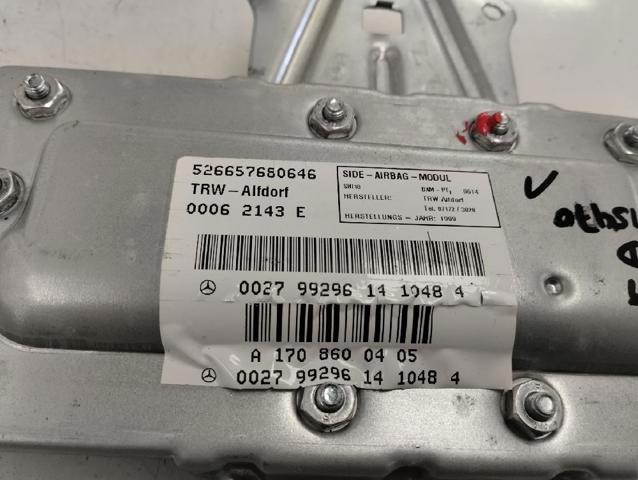 A1708600405 MERCEDES Airbag de puerta delantera derecha comprar Madrid