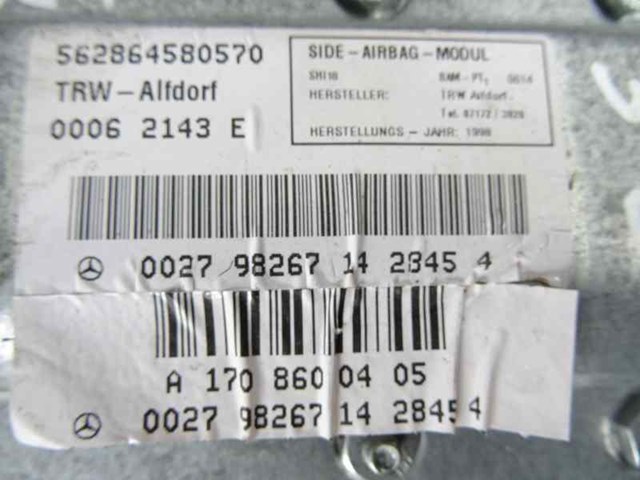 MERCEDES A1708600405 Airbag de puerta delantera derecha comprar Tarragona