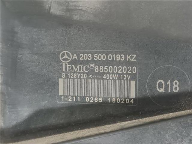 MERCEDES A2035000193KZ Difusor del radiador de refrigeración con motor y hélice  comprar en Murcia