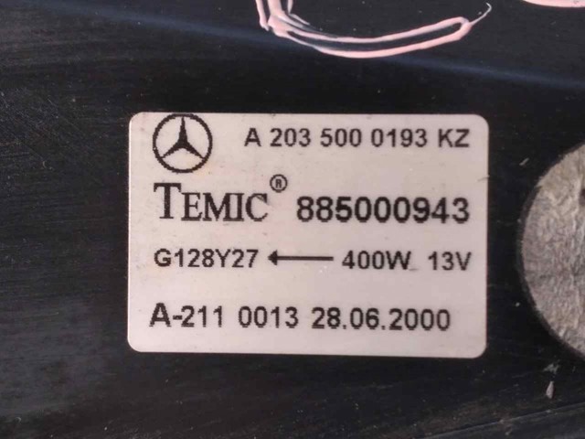 MERCEDES A2035000193KZ Ventilador de radiador  en stock Terrassa