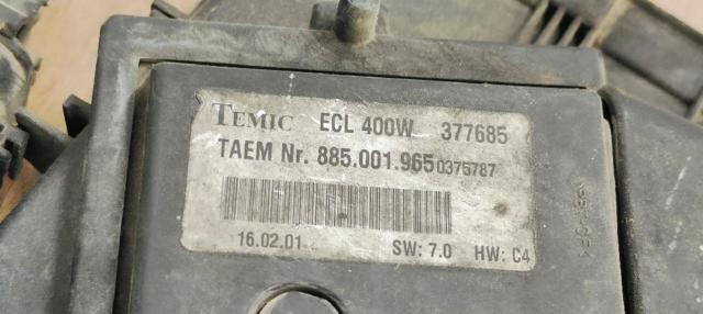 A2035000193KZ Difusor del radiador de refrigeración con motor y hélice  disponible Utrera