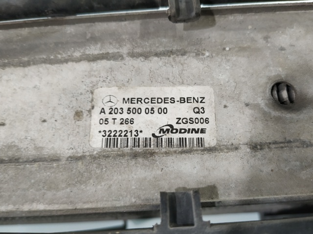A2035000500 MERCEDES Intercooler comprar Madrid