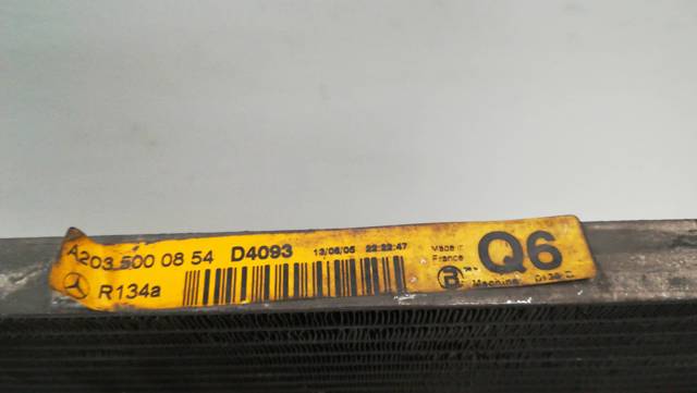 A2035000854 MERCEDES Condensador aire acondicionado  en stock Córdoba